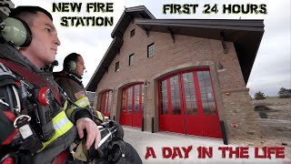 First 24 Hours in a New Fire Station  A Day in the Life [upl. by Yznyl]