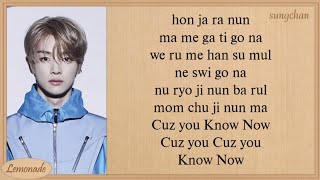 NCT U  Know Now Easy Lyrics [upl. by Acila]