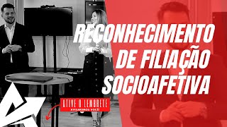 DIREITO DE FAMÍLIA Reconhecimento de filiação socioafetiva [upl. by Ellerey]