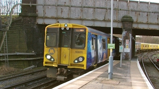 Half an Hour at 216  Birkenhead North Station 1022017  Class 507 508 terminus [upl. by Lenni]