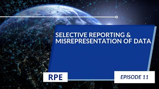 Selective Reporting amp Misrepresentation of Data  Episode 11  Research Ethics [upl. by Cassi66]