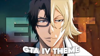 Aizen x Urahara  GTA IV Theme Edit [upl. by Rovner]